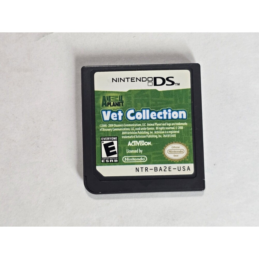 Animal Planet: Vet Collection (Nintendo DS, 2010) Authentic Tested [Cart Only]